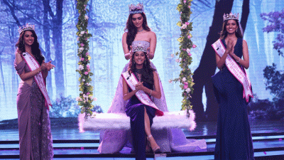 19 year old Anukreethy Vas  holds Femina Miss India World 2018 title