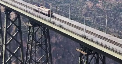 Chenab Rail Bridge: World's Highest, Ready for Services After Successful Trial