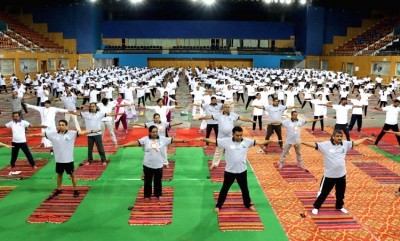 World Yoga Day 2022 celebrated in Goa