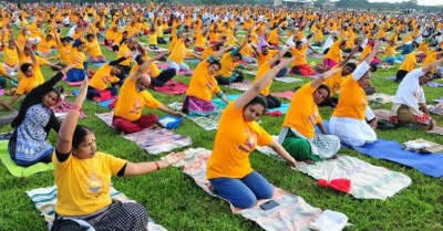 Karnataka Marks International Yoga Day with Enthusiastic Participation