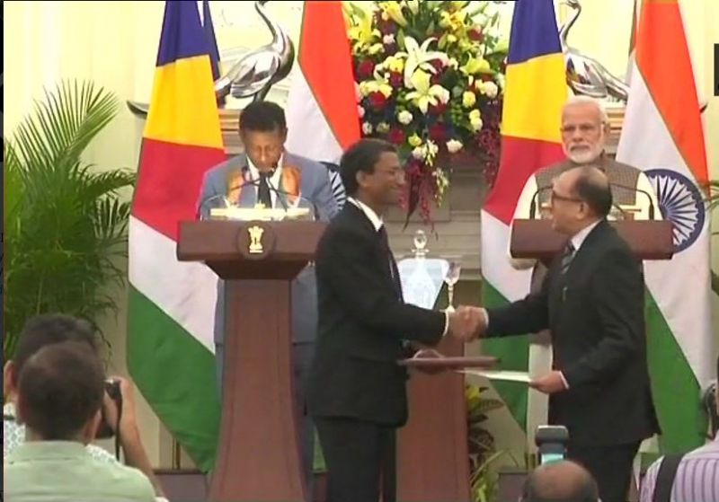 India and Seychelles ink 6 MoUs: India offers 100 MM dollars