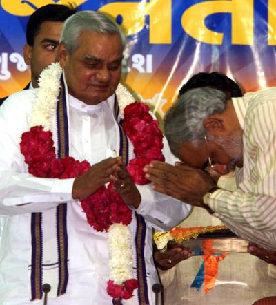 PM Modi breaks protocol to meet former PM Atal Bihari Vajpayee