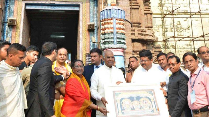 President Kovind and his wife  'harassed, misbehaved with’ during Jagannath Temple visit