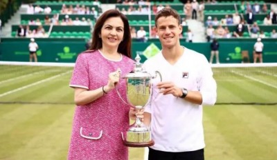 Nita Ambani presents Reliance Foundation ESA Cup at The Boodles in UK