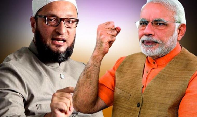 AIMIM leader Owaisi challenged PM Modi and Congress to contest from Hyderabad