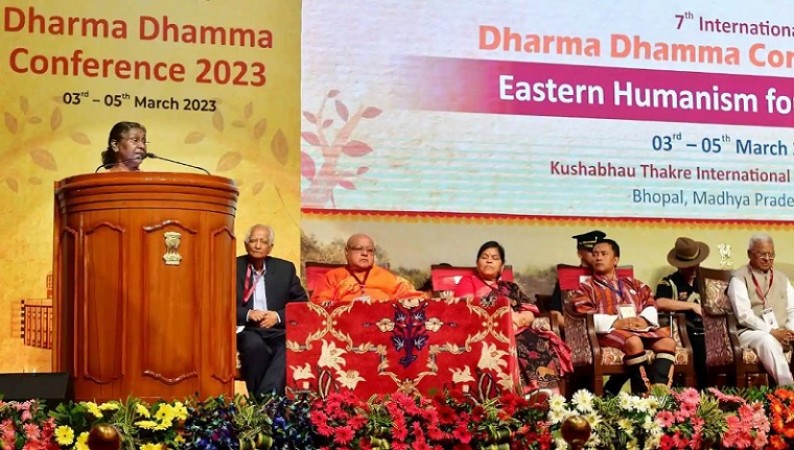 'Dharma-Dhamma' concept, the  voice of Indian consciousness: Murmu