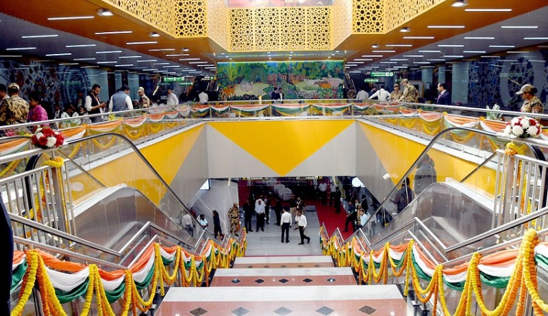 Yogi Adityanath Inaugurates Agra Metro's Priority Corridor, Begins Maiden Ride After PM Modi's Virtual Launch