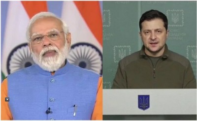प्रधानमंत्री मोदी ने यूक्रेन से  भारतीयो को निकालने में ज़ेलेंस्की का समर्थन मांगा