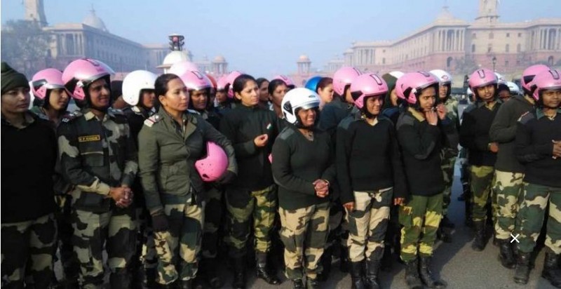Women's Day: BSF's 36 women bikersmove from Delhi to Kanyakumari
