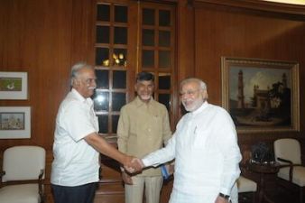 Two TDP MPs meet PM Modi; submit their resignation letter