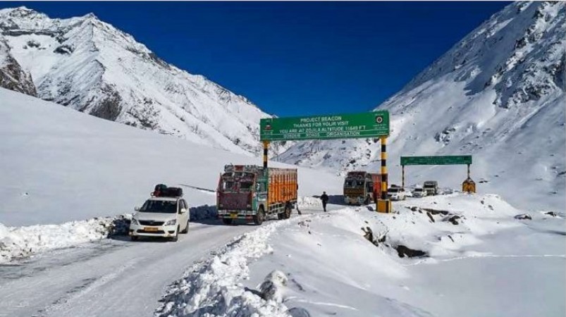 Strategic Srinagar-Leh NH Thrown Open After 68 Days