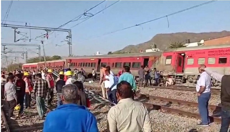 Four Coaches Derail from Sabarmati-Agra Superfast Train in Ajmer, Rajasthan; No Casualties