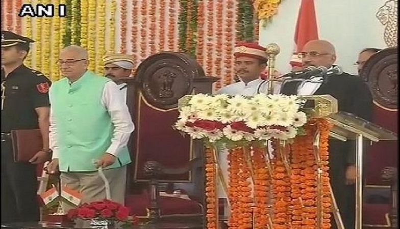 Justice Hemant Gupta swears in oath as the Chief Justice of Madhya Pradesh High Court