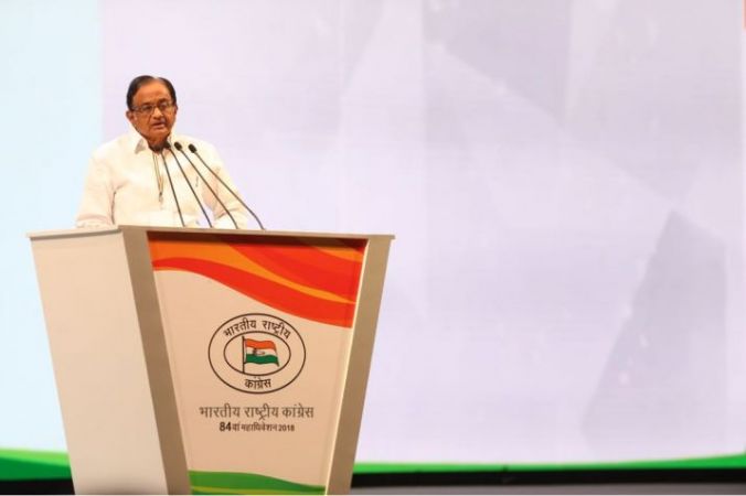 Congress Plenary 2018: Chidambaram says next govt will face economic crisis