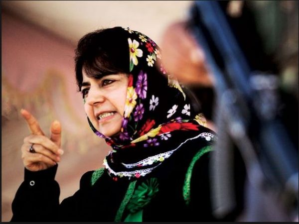 Mehbooba Mufti raised another controversial statement on cross-border firing