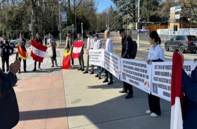 Protest at UN: PoK and Gilgit-Baltistan Activists Demand Pakistan's Withdrawal