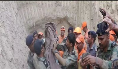 NDRF, Indian Army and Haryana Police joint operation rescue 18-month-old toddler fall down in borewell