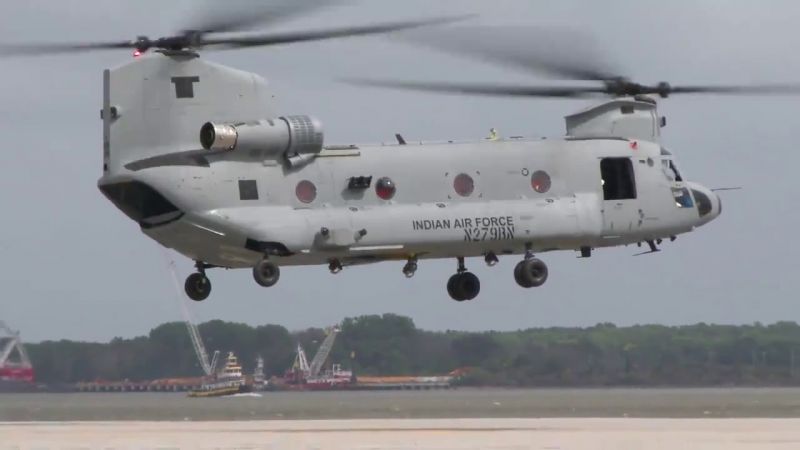 Major boost to Indian Air Force, to add first four heavy-lift Chinook helicopters