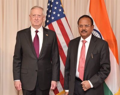 James Mattis met NSA Ajit Doval to counter-terrorism in the US