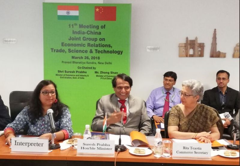 11th meeting of India-China Joint Group on Economic Relations, Trade, Science and Technology begins