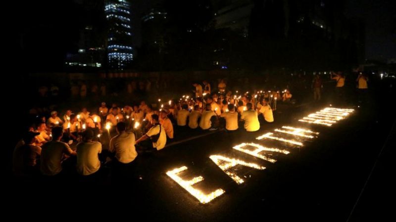 Celebration of Earth Hour in around 7,000 cities