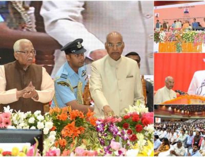 President Kovind lays foundation stone of 5 projects of Rs. 2600 crores in UP