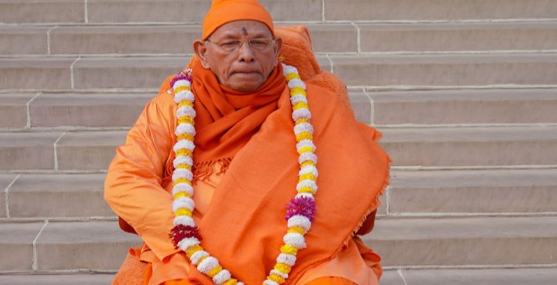 Renowned Spiritual Leader Swami Smaranananda Maharaj Passes Away at 95