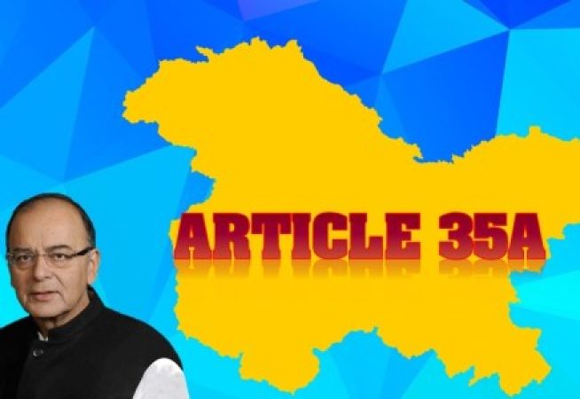 Arun Jaitley made this huge revelation about Article 35A in J&K impact on Indian economy