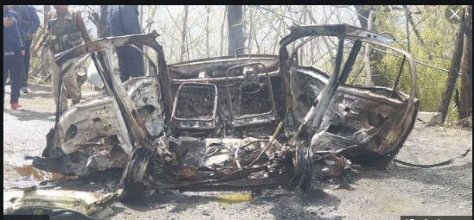 Two weeks after Pulwama attack, a mysterious blast happened in Santro Car near CRPF Convey in J&K