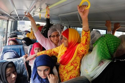 Women to travel for free in all government-run buses in Punjab from April 1