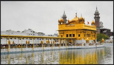 Golden Temple in Amritsar named as ‘Sunehri Mandir’ in Gurumukhi