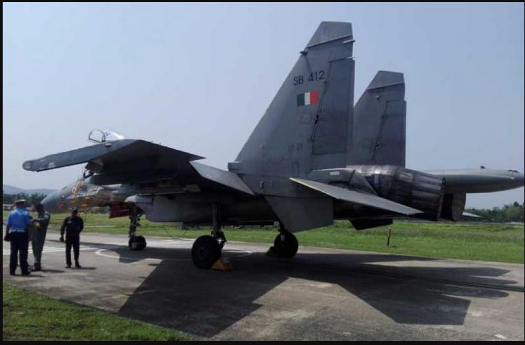 First Time IAF Commander carried out Fighter aircraft operation for war preparedness