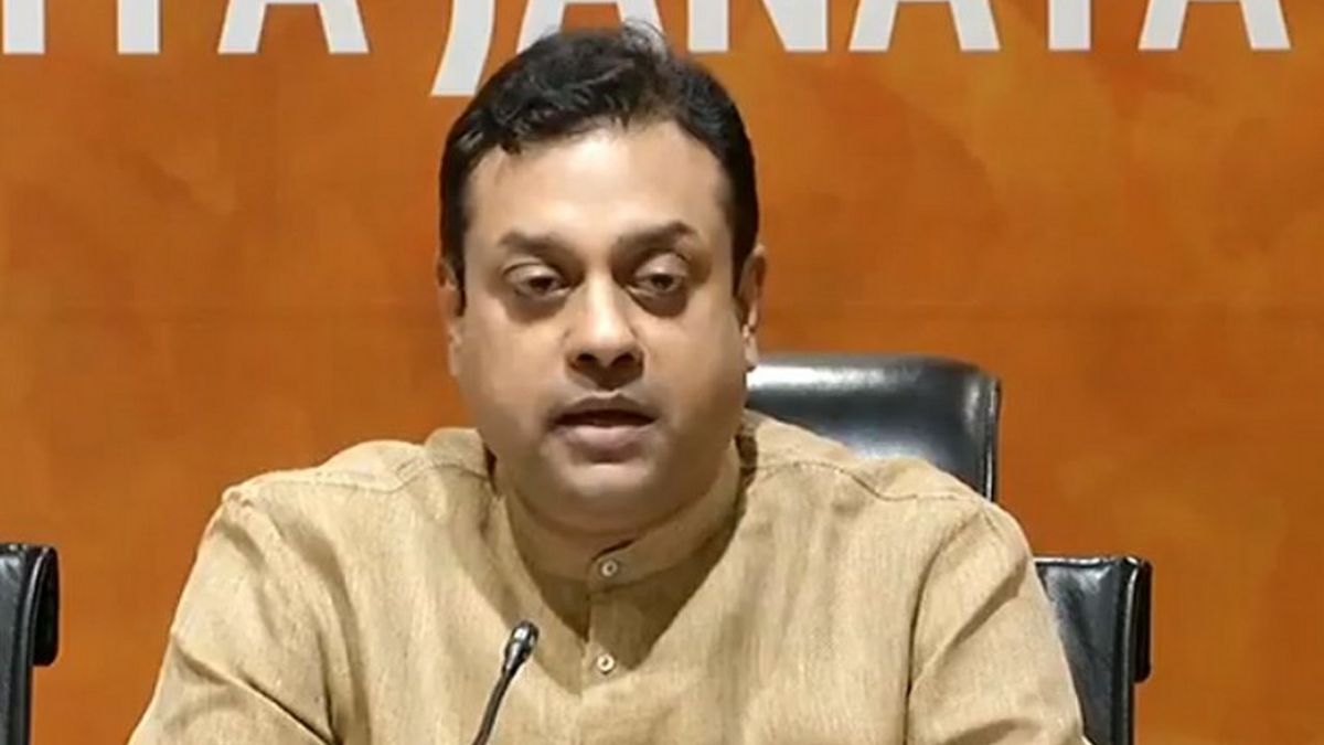 BJP's Sambit Patra Tweets On Cyclone Fani, 'Everything Flying In Air'