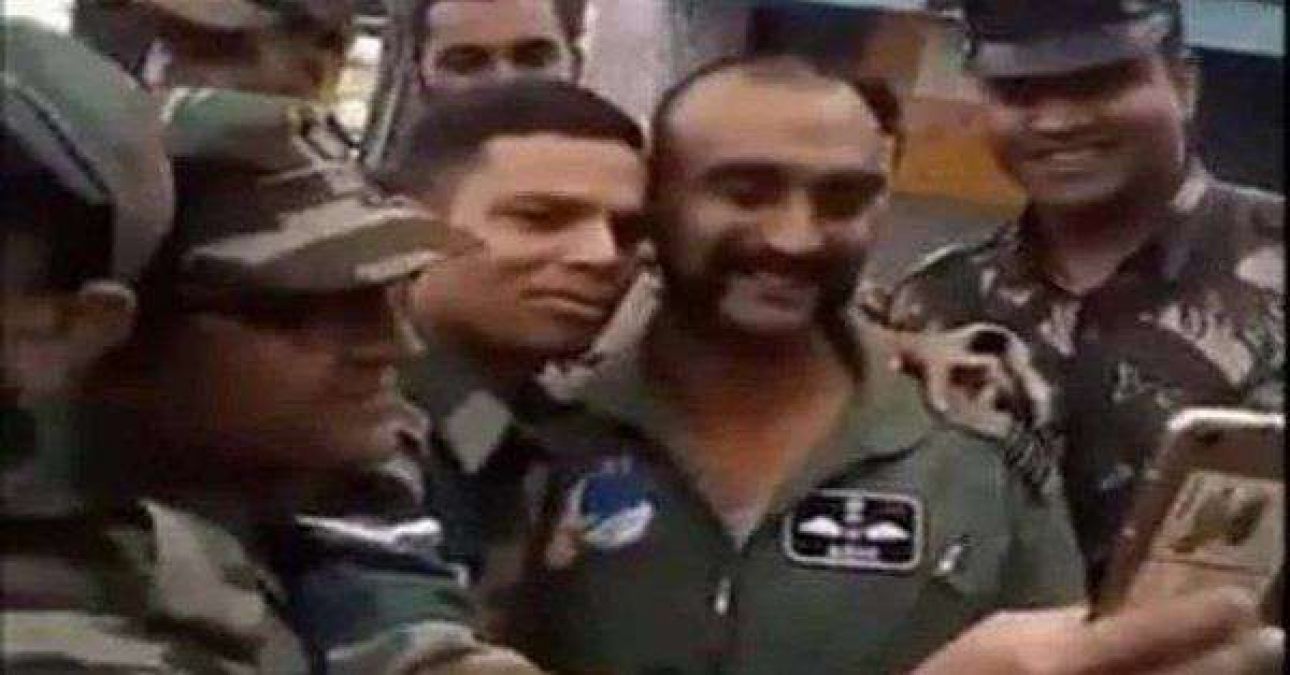 After 2 months Wg Cdr Abhinandan meets his colleagues in J&K