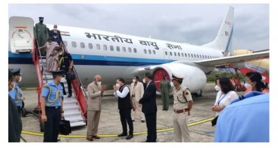 President Ram Nath Kovindarrives in Mizoram on two-day visit