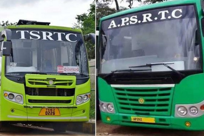 Amid Andhra Pradesh Lockdown, TSRTC also suspended bus services
