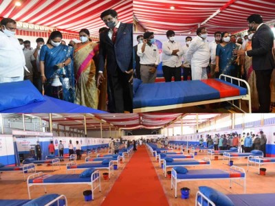 Telangana Calvary Temple Church inaugurated Covid isolation Centre