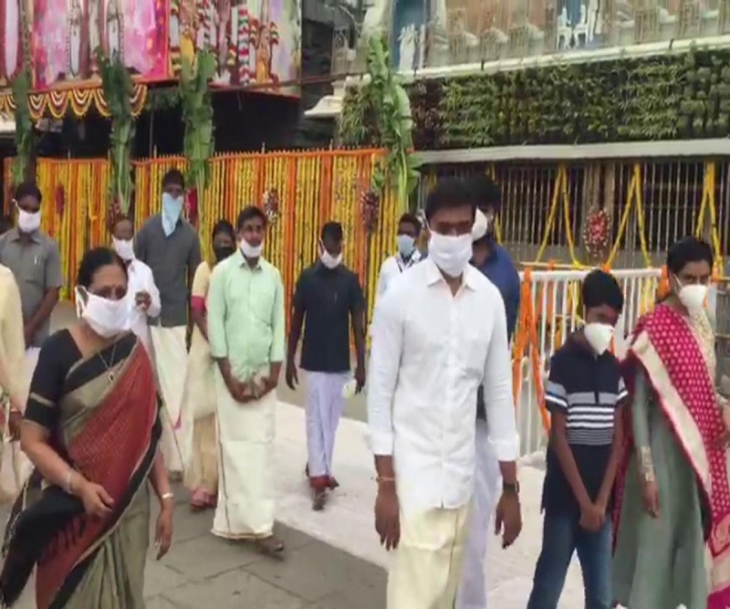 'Chandanotsavam' festive celebrated amid corona infection fear
