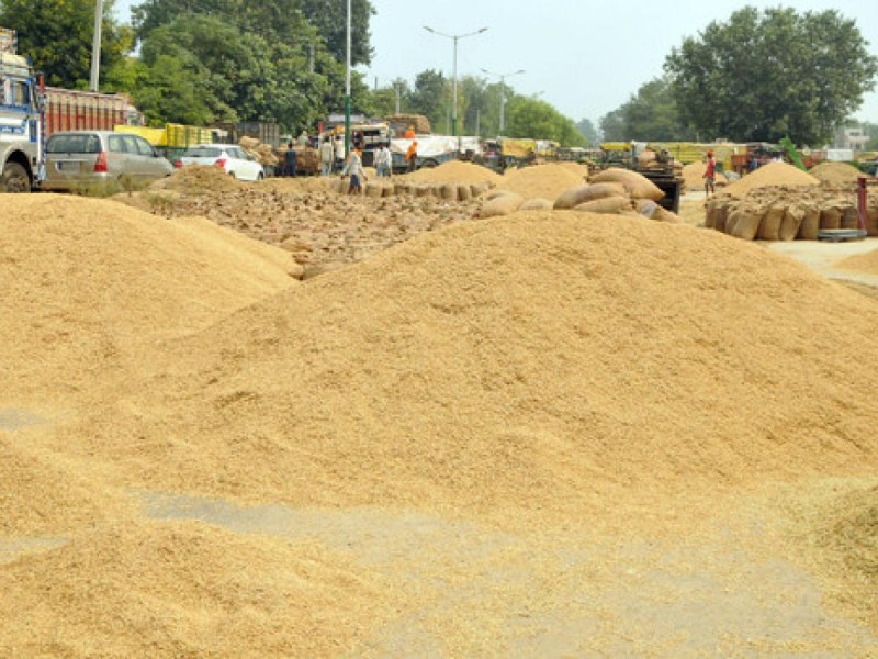 Telangana State Government has purchased 34.94 lakh tonnes  paddy from farmers