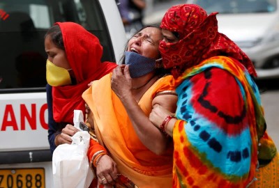 76-year-old Covid positive came to life moments before she was to be cremated in Baramati