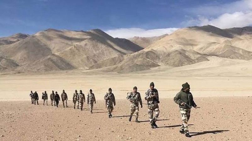 लद्दाख के निकट गहरे क्षेत्र में चीन के PLA अभ्यास के बाद भारतीय सैनिक हुए सतर्क