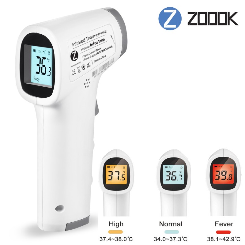 ZOOOK’s non-contact Infra Temp thermometer arrives, promises safer workplaces and households