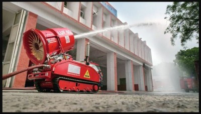 Delhi Fire Service inducts two firefighting robots into fleet