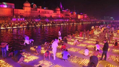 On Diwali, the Uttar Pradesh govt will light 12 lakh lamps in Ayodhya