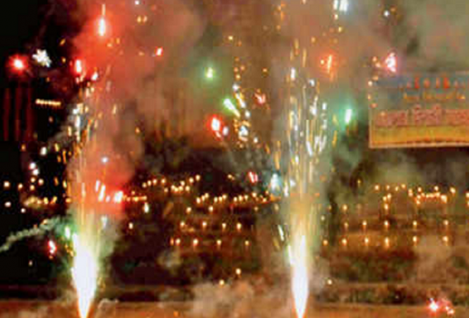 Sale of fireworks has been severely impacted in Uttar Pradesh