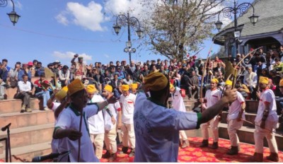 Himachal Pradesh Celebrates Pahari Diwas, Showcases Ancient Folk Dance and Sport 'Thoda'