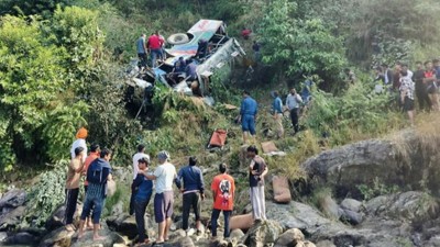 Tragic Bus Plunge in Uttarakhand: 23 Dead, Rescue Efforts Underway