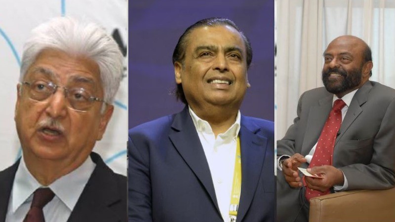 Top Philanthropists India: Shiv Nadar Leads with Record Donation, Followed by Mukesh-Ambani and Bajaj Family