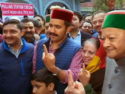 Virbhadra confident of Congress victory in Himachal polls