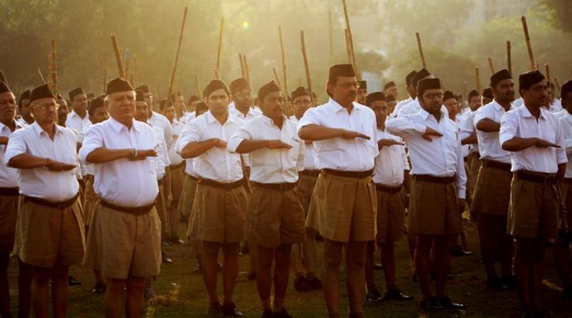 Congress promises to not allow RSS 'shakhas' in govt buildings in its manifesto